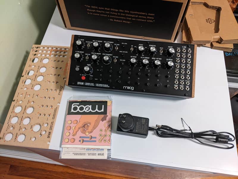 Moog DFAM Drummer From Another Mother Semi-Modular Analog Percussion Synthesizer