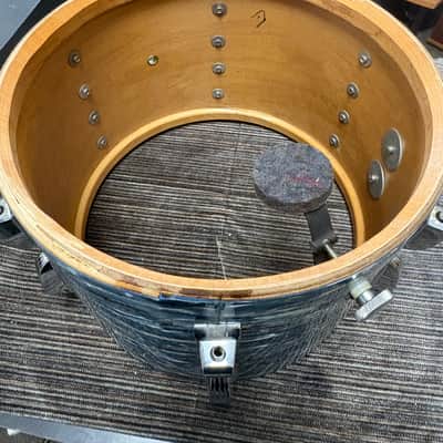Ludwig 13"x9" Tom - Blue Oyster Wrap (1969) image 8