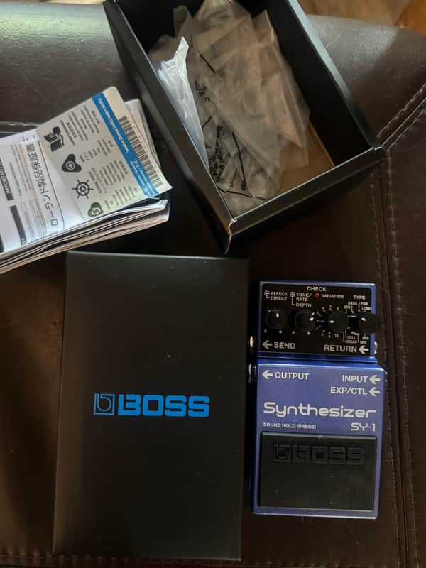 Boss SY-1 Synthesizer 2019 - Present Blue image 1