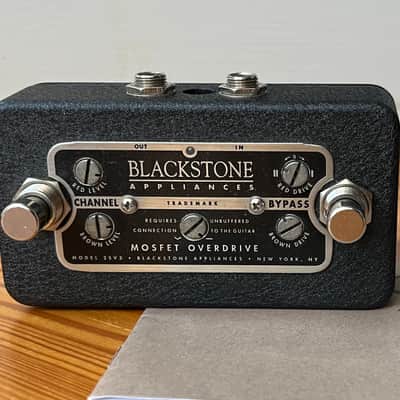 Blackstone Appliances MOSFET Overdrive 2010 Dual Channel Boutique Black – Dynamic Amp-Like Drive image 1