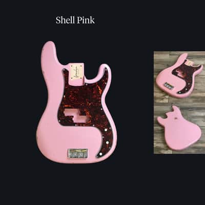 Made to Order - FRANCHIN Jupiter bass body Relic Aged 100% Nitro Lacquer (Sunburst/ Black/ White/ Blue/ Green/ Yellow/ Red/ Pink/ Burgundy/ Purple/ Gold/ Silver, etc.) Basswood Poplar Precision-Bass Style Made in Italy image 15