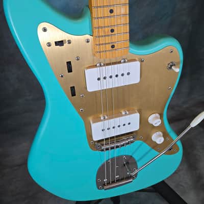 Squier 40th Anniversary Vintage Edition Jazzmaster 2022 - Present - Satin Sea Foam Green image 2