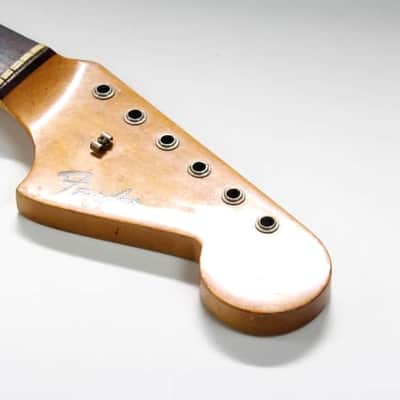 1963 Vintage Fender Jaguar NECK ~Brazilian Rosewood~ Pre-CBS L-Series USA 1960s image 8