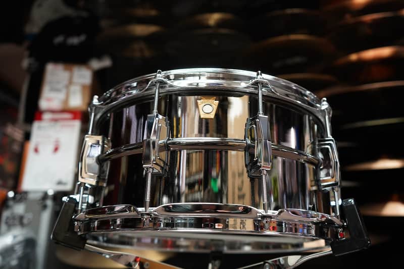 Ludwig/USA 6.5x14'' Black Beauty 2026 Model Supra-Phonic Seamless Brass Shell snare drum #LB417