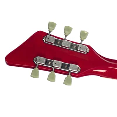 Airline Guitars Jetsons 2P FM Cherry Burst Flame image 12
