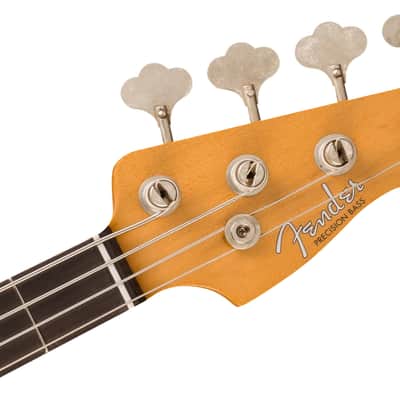 Fender Limited Edition VinteraÂ® II Road WornÂ® '60s Precision Bass Charcoal Frost Metallic imagen 6