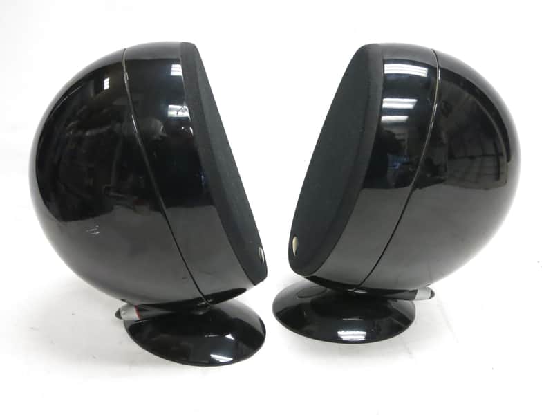 KEF HTS3001 スピーカー 2本(ペア) Uni-Q サテライト KEF HTS3001 Uni-Q Satellite Home Theater Speaker Pair Black Glossy