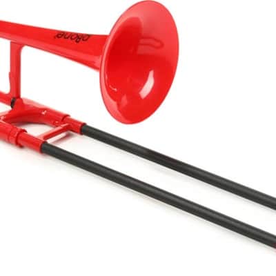 pBone Music pBone Mini Trombone in Eb - Red image 2