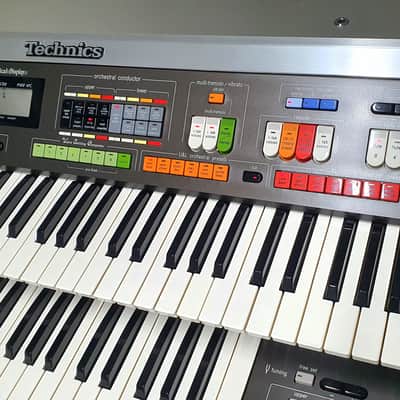 Technics SX-C600 ✅ Rare Ultra-Modern Vintage Combo Organ ✅ Rich PCM & Analog Wave Synthesis ✅ Fully Checked & Cleaned ✅ Striking Futurist Design ✅ FREE Worldwide Shipping image 12