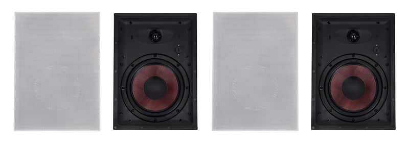 2 Rockville WA870 8" 70V Commercial/Restaurant In-Wall Speakers 50W/25W/12W/6W image 1