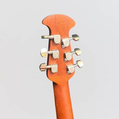 Ovation CS24P-PKOA Celebrity Series Traditional Plus Mid-Depth Acoustic-Electric Guitar - Koa image 8