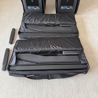 (TWO) Electro-Voice EV 50 Portable Column PA System 2021 - with roller cases image 5