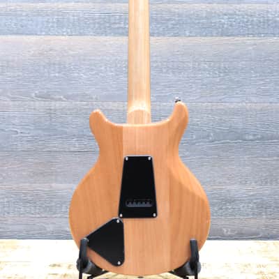 PRS SE Santana Flame Maple Veneer Top Santana Yellow Electric Guitar w/Bag image 3