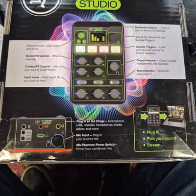 Mackie M-Caster Live Portable Live Streaming Mixer 2022 - Present - Black image 5