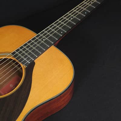 Yamaha FSX5 GL Red Label Acoustic Electric Guitar w/ Hard Case image 9