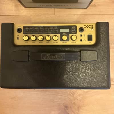 Marshall Code 25-Watt 1x10” Modelling Amplifier Guitar Combo - Blac image 3