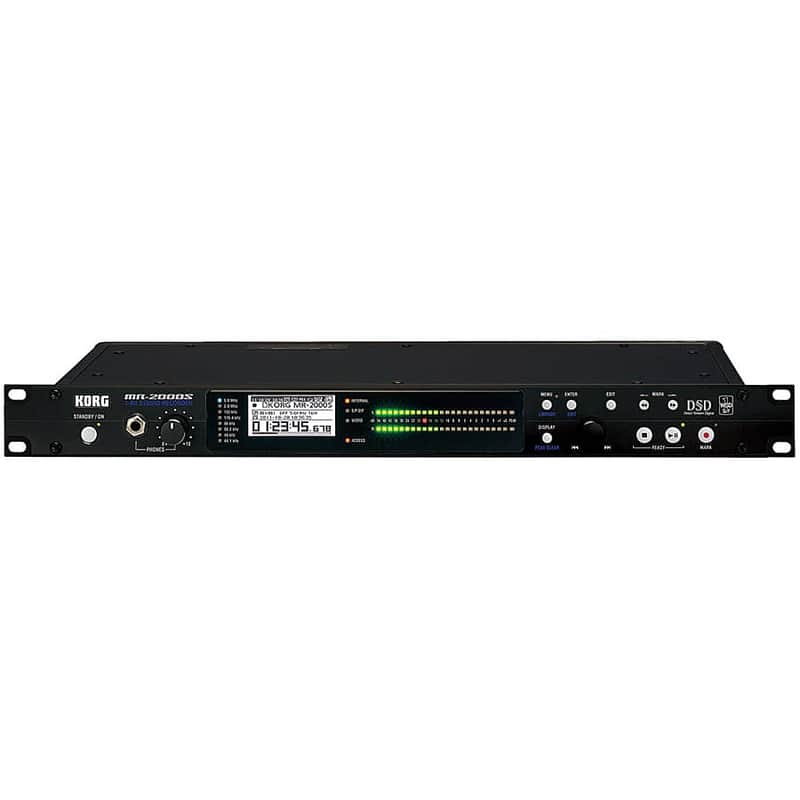 Korg MR-2000S-BK-SSD 1 Bit Studio Recorder w/ Solid State Drive image 1