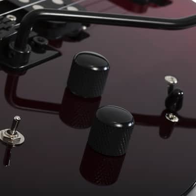 Schecter 2184 Reaper-6 Elite FR S Series Blood Burst 6 String Left-Handed Electric Guitar image 7
