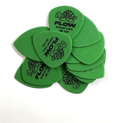 Dunlop Guitar Picks Tortex Flow 12 pack .88mm 558P.88 image 1