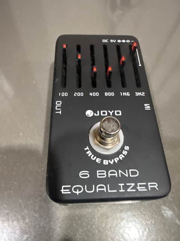Joyo JF-11 6 Band Equalizer 2010s - Black image 1