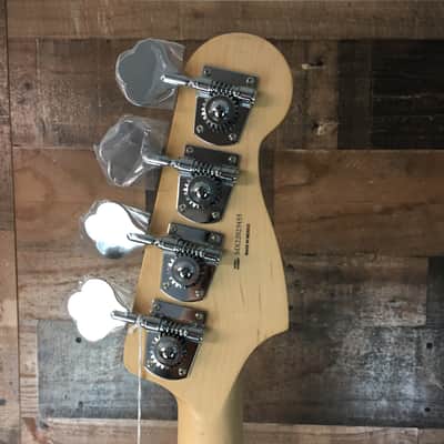 Fender Player Precision Bass LEFTY Black with Maple Fretboard, Free Ship, 433 image 11