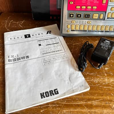 Korg ElecTribe R ER-1 ER1 RHYTHM Synthesizer w/ box, power supply image 8
