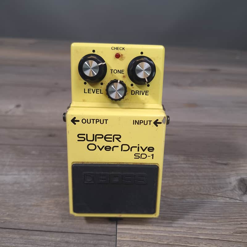 Boss SD-1 Super OverDrive (Black Label) (USED) image 1