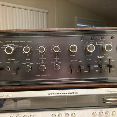 Sansui AU-999 1975 Black anodizing Wooden cabinet image 4
