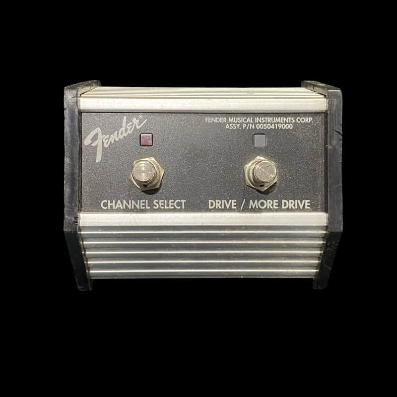 Fender 2-Button Footswitch Channel Select + Drive/More Drive - Used image 1