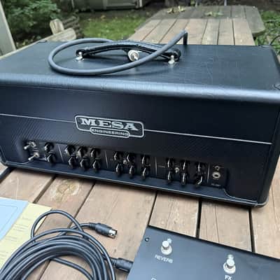 Mesa Boogie Triple Crown TC-50 50-Watt Tube Amplifier Head -Original Footswitch & Manual 2020 - Black image 2