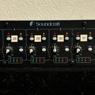 Soundcraft Spirit LX7 32-Channel Analog Mixer (church owned