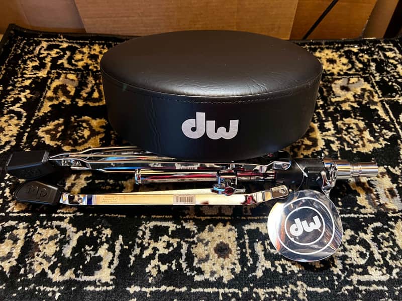 DW DWCP3100 3000 Series Round Drum Throne with Vise Memory Lock