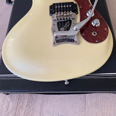 Mosrite The Ventures Model Super Custom '65 Pearl Vibramute Tremolo Japan OHSC MIJ image 14