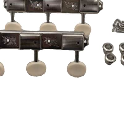 Vintage 3R3L Machine Heads Guitar Tuning Peg Set image 14