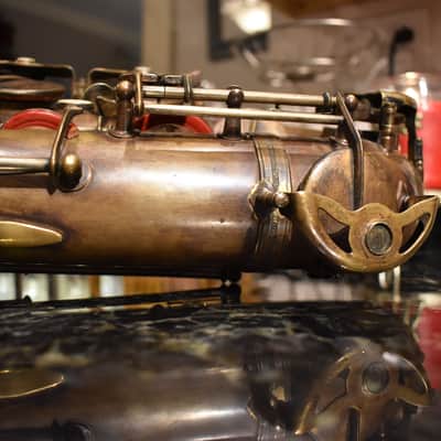 Pierret Super "Artiste" Tenor 1953-1958 Dark Vintage Brass Saxophone image 9