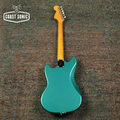 2006 Fender '69 Competition Mustang MG69-85CO Ocean Turquoise Metallic Matching Headstock CIJ Japan image 4