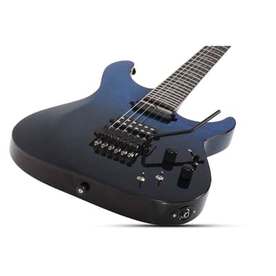 Schecter Reaper 6 Elite FR-S Deep Ocean Blue image 3
