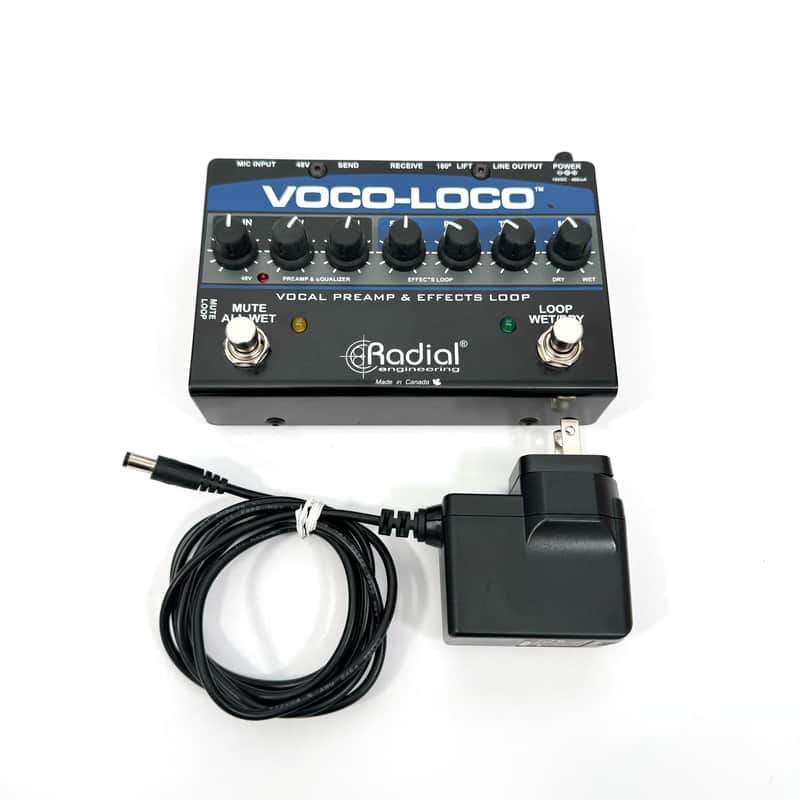 Radial Engineering Voco-Loco Vocal Preamp and Effect Switcher image 1