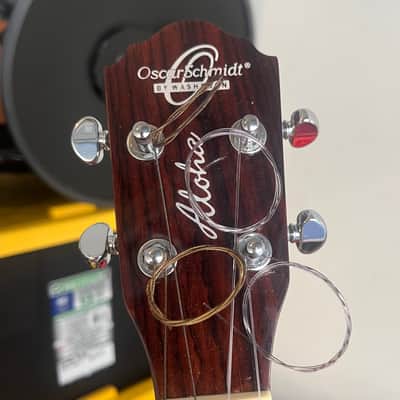 Oscar Schmidt OU53S Baritone Ukulele - Spruce top, Rosewood Back - ***Phitz HARDSHELL CASE INCLUDED*** image 4
