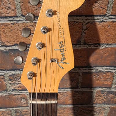 S-Style Partscaster - Aged Lake Placid Blue Body, Fender Custom Shop Neck & Bridge Pickups, Seymour Duncan SSL-1 Middle Pickup image 2