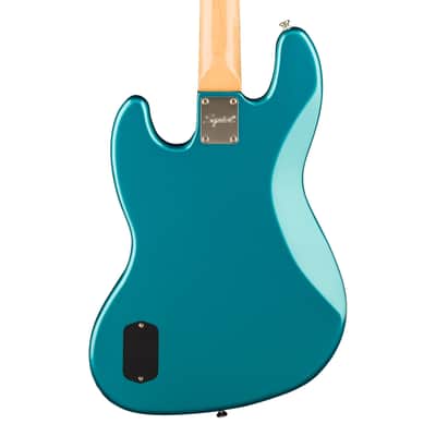 Squier Classic Vibe Active '70s Jazz Bass - Ocean Turquoise w/Maple FB image 7