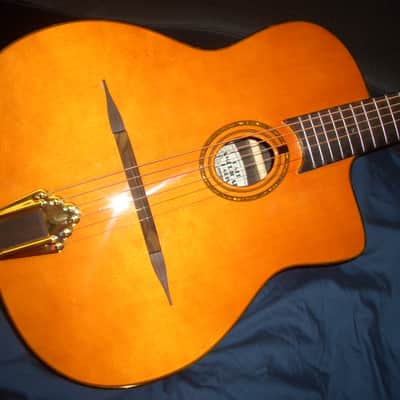 ON SALE. Cafe Americain Gypsy Jazz Guitar, From France Beautiful Manon Model. image 1