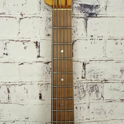 Winfield Thomas Custom 6-String Bass Guitar Quilted Maple / Triple Bartolinis image 9