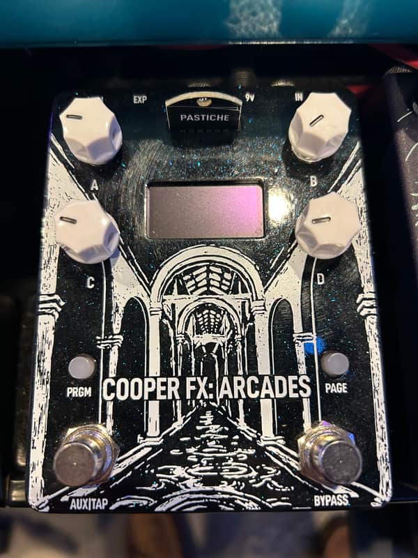 Cooper FX Arcades Multi-Effect Console 2020 - 2021 - Black Sparkle image 1