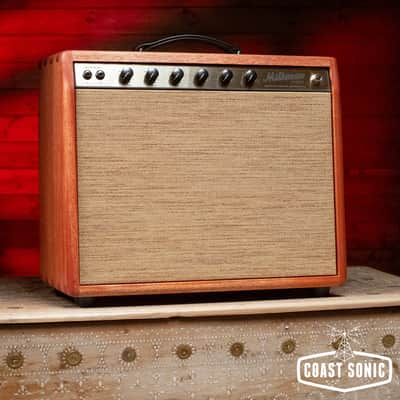 Mint Milkman Sound Custom 20w Creamer "Mahogany & gold" w/ Jupiter Alnico Speaker image 2