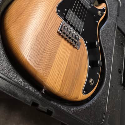 1985 Peavey Patriot Tremolo MADE IN USA Natural American Vintage 80s 1980's Super Strat with RARE original hard case image 7