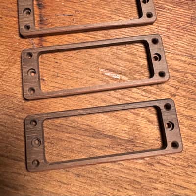 Guilford Guilford Brazilian Rosewood Pickup Ring Set - fits PRS Paul’s Guitar, SAS, NF3 Core, (NF/NF/NF) image 2