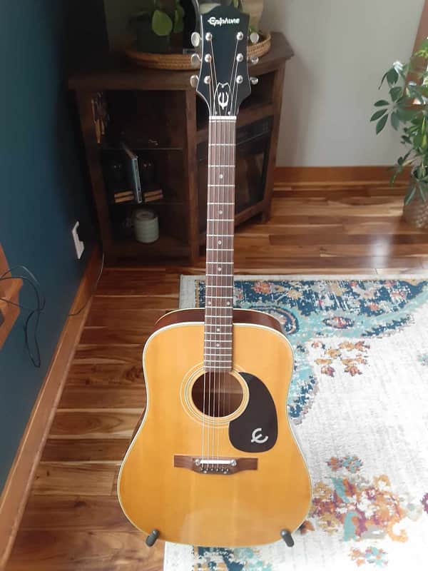 Epiphone FT-145 Dreadnought 1970's image 1