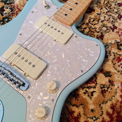 *NEW IN BOX * 2025 Fender Japan FSR Collection Hybrid II Jazzmaster Maple Neck Daphne Blue with Matching Headstock, Ishibashi Limited Edition Model, MIJ JD25 image 4
