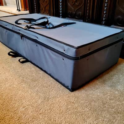 CUSTOM-BUILT KEYBOARD/SYNTHESIZER TRAVEL CARRYING CASE/BAG image 3